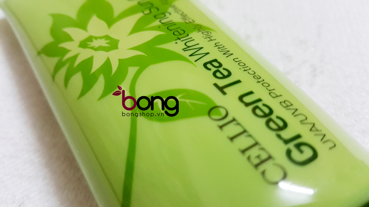 Kem chống nắng Cellio Green Tea Whitening Sun Cream